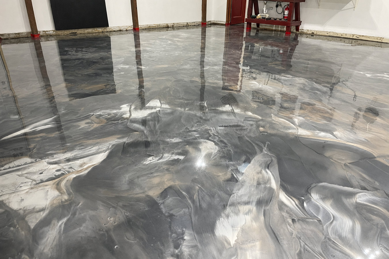 Metallic Epoxy Flooring in Salinas, CA